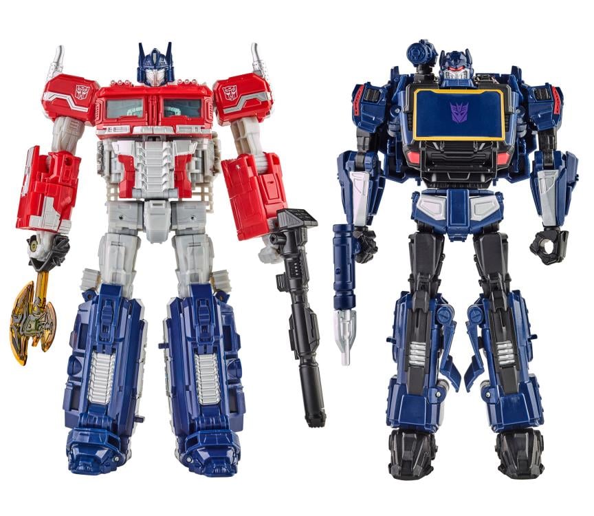 Transformers: Reactivate Soundwave vs. Optimus Prime Two-Pack Gallery Image 6