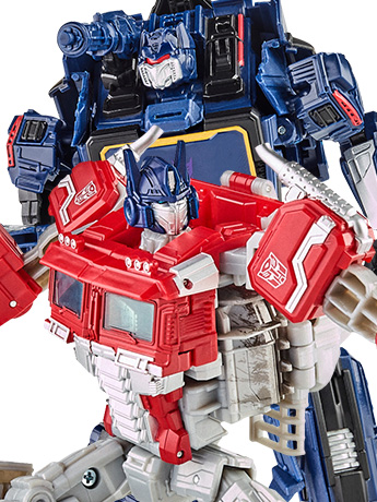 Transformers: Reactivate Soundwave vs. Optimus Prime Two-Pack Gallery Image 2