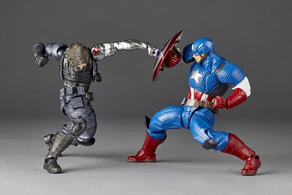 Amazing Yamaguchi Bucky Barnes Winter Soldier Action Figure