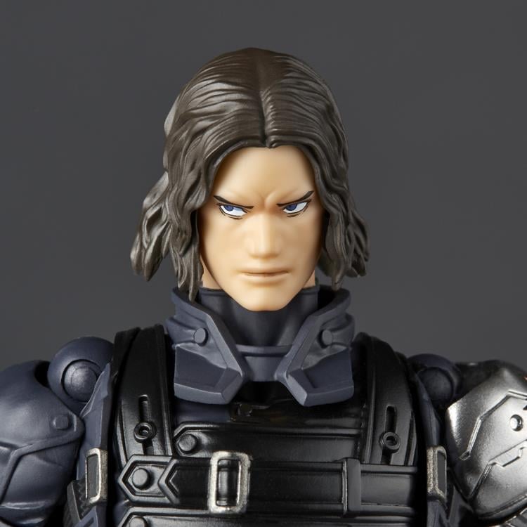 Marvel Amazing Yamaguchi Revoltech NR026 Winter Soldier Action Figure Gallery Image 16
