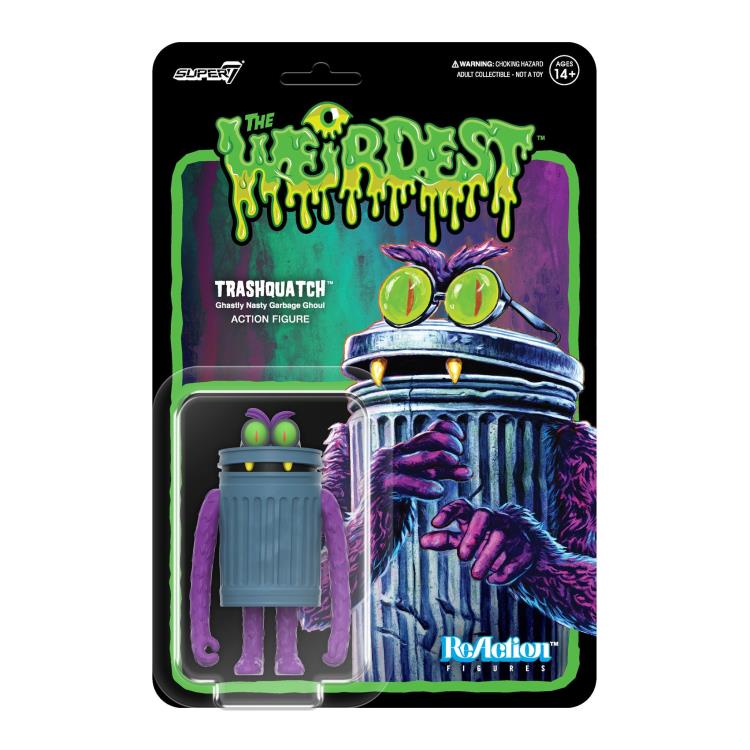 The Weirdest ReAction Trashquatch (Indigo To Hell) Figure Gallery Image 6