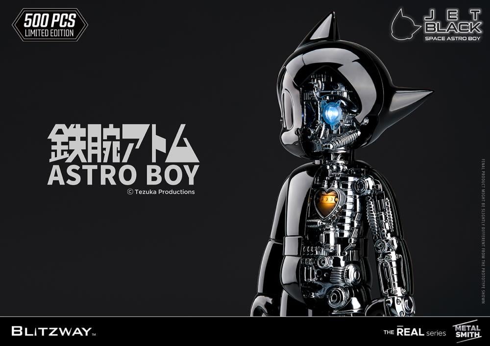 Astro Boy The Real Series Space Astro Boy (Jet Black) Limited