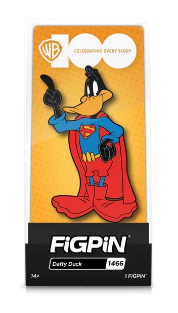 Looney Tunes FiGPiN #1466 Daffy Duck as Superman Gallery Image 4