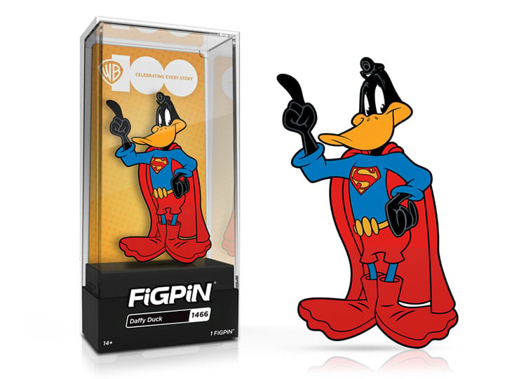 Looney Tunes FiGPiN #1466 Daffy Duck as Superman Gallery Image 1