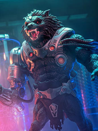 Animal Warriors of The Kingdom Primal Collection The Void Gallery Image 2