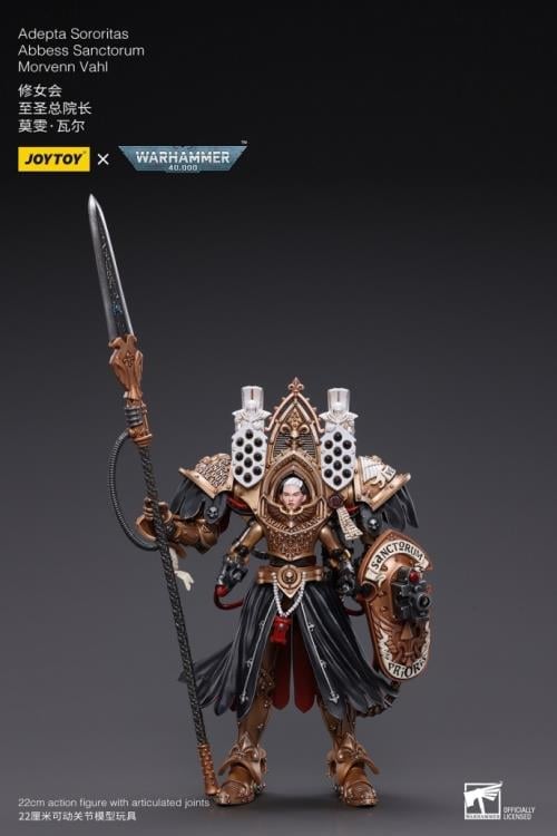 Warhammer 40K Adepta Sororitas Abbess Sanctorum Morvenn Vahl 1/18 Scale Action Figure Gallery Image 4