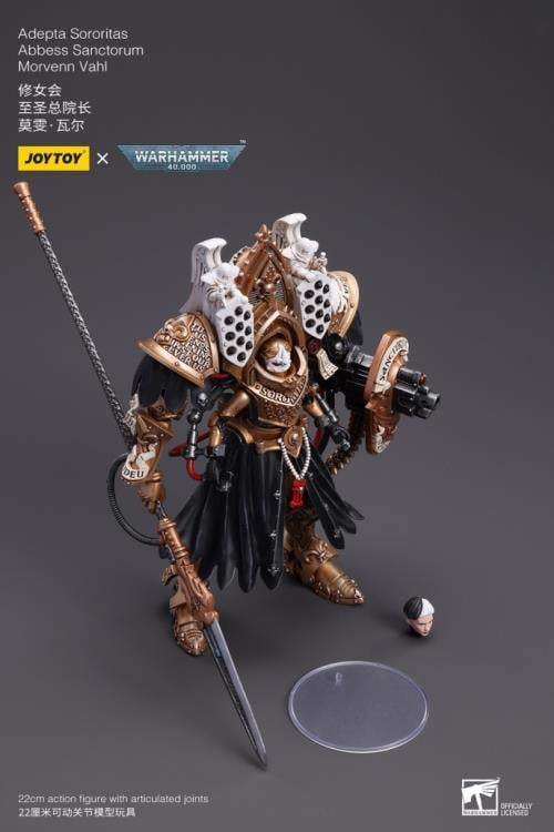 Warhammer 40K Adepta Sororitas Abbess Sanctorum Morvenn Vahl 1/18 Scale Action Figure Gallery Image 13