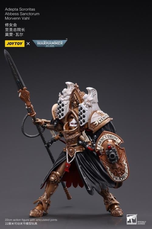 Warhammer 40K Adepta Sororitas Abbess Sanctorum Morvenn Vahl 1/18 Scale Action Figure Gallery Image 9