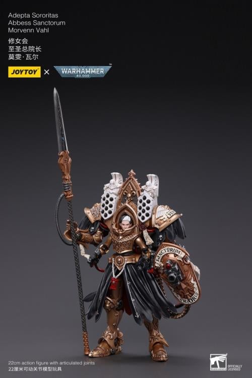 Warhammer 40K Adepta Sororitas Abbess Sanctorum Morvenn Vahl 1/18 Scale Action Figure Gallery Image 5