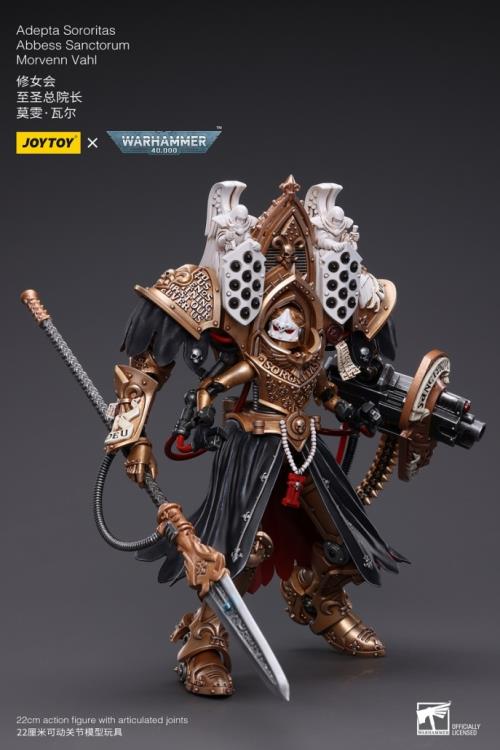 Warhammer 40K Adepta Sororitas Abbess Sanctorum Morvenn Vahl 1/18 Scale Action Figure Gallery Image 6