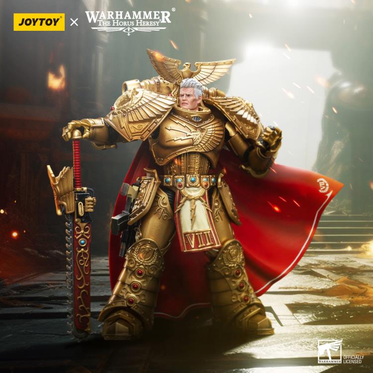 Warhammer: The Horus Heresy Imperial Fists Rogal Dorn, Primarch of the VIIth Legion 1/18 Scale Action Figure Gallery Image 3