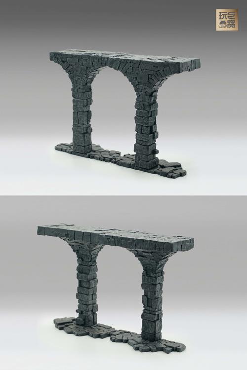 City of Shadows Dark Bridge H Diorama Base Gallery Image 8