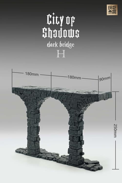 City of Shadows Dark Bridge H Diorama Base Gallery Image 6