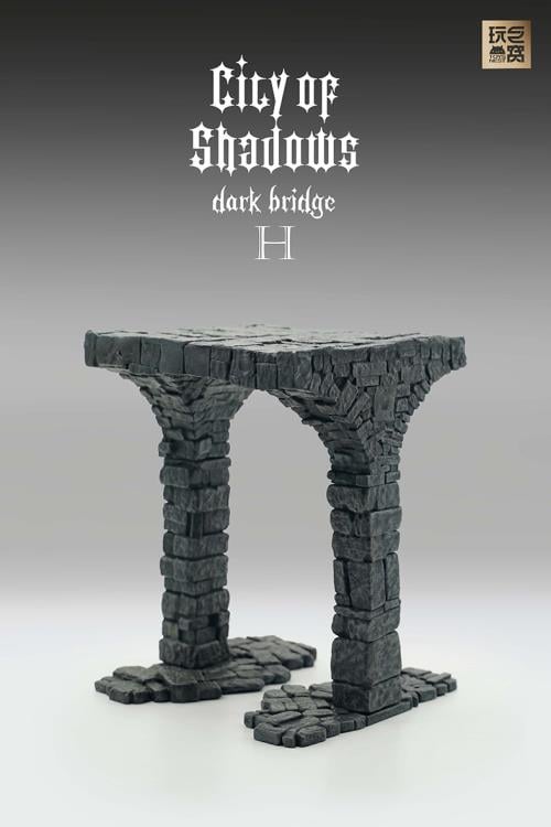 City of Shadows Dark Bridge H Diorama Base Gallery Image 3