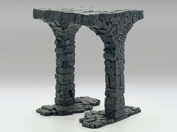 City of Shadows Dark Bridge H Diorama Base Gallery Image 1