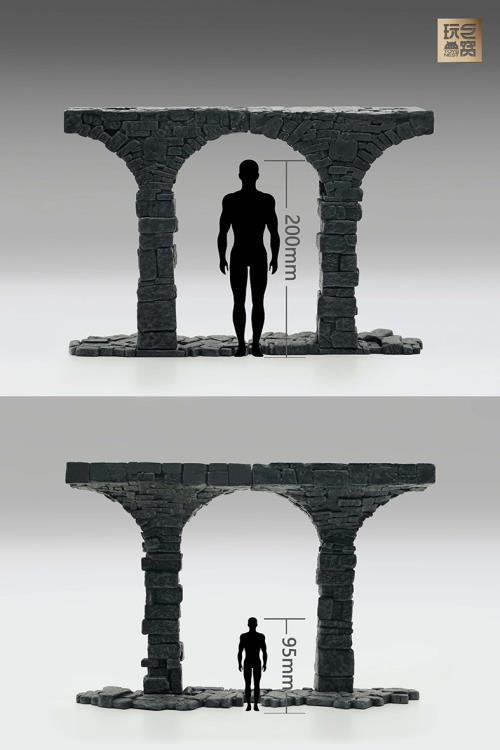 City of Shadows Dark Bridge H Diorama Base Gallery Image 7