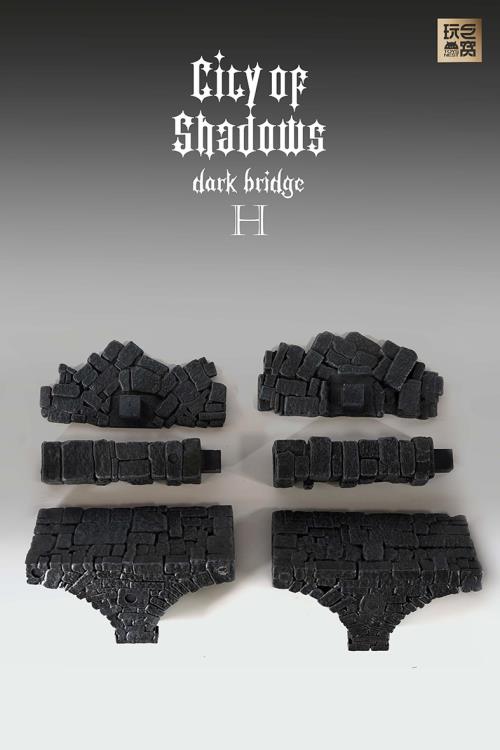 City of Shadows Dark Bridge H Diorama Base Gallery Image 13