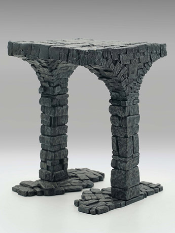 City of Shadows Dark Bridge H Diorama Base Gallery Image 2