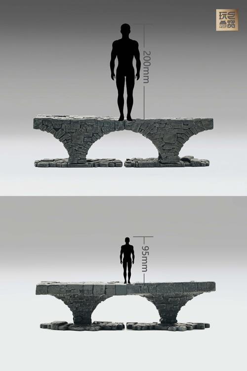 City of Shadows Dark Bridge H Diorama Base Gallery Image 12