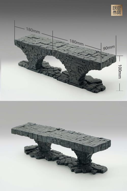 City of Shadows Dark Bridge H Diorama Base Gallery Image 9