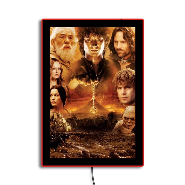 The Lord of the Rings Fellowship Mini LED Poster Sign Gallery Image 5