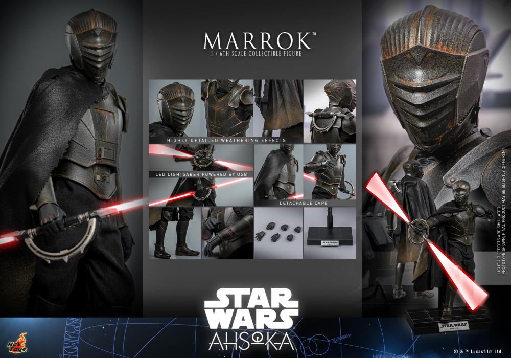 Star Wars: Ahsoka TMS117 Marrok 1/6th Scale Collectible Figure Gallery Image 21
