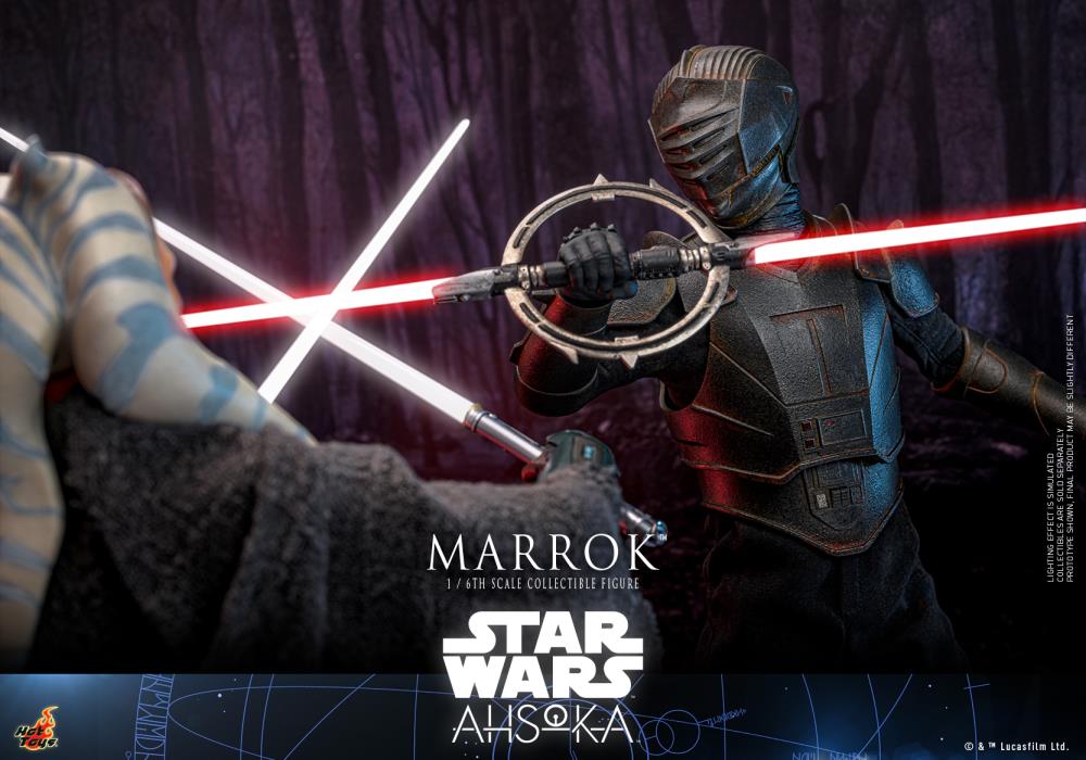 Star Wars: Ahsoka TMS117 Marrok 1/6th Scale Collectible Figure Gallery Image 16