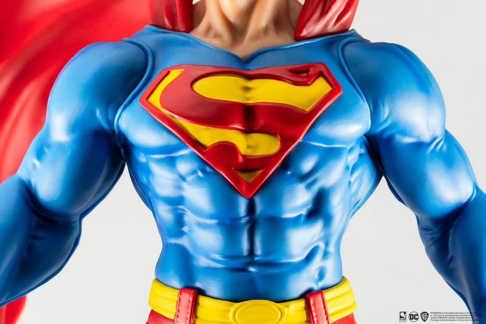 DC Comics Superman (Classic Ver.) 1/8 Scale PX Previews Exclusive Statue Gallery Image 9