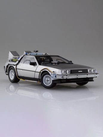 Back to the Future Movie Mecha No.BT-01 Time Machine 1/24 Scale Model Kit Gallery Image 2