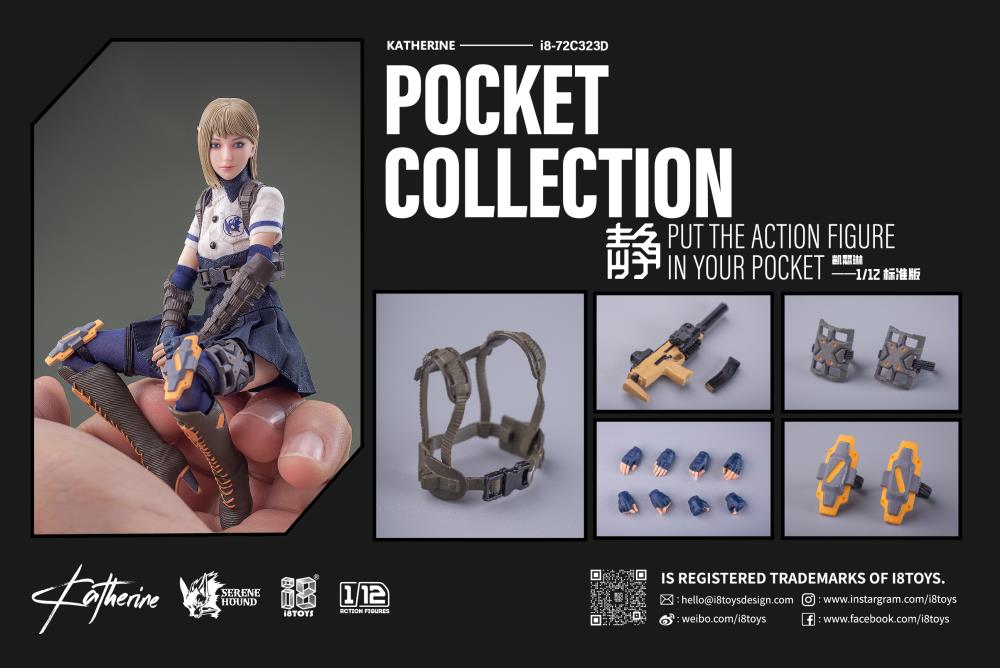 Serene Hound Pocket Collection Katherine 1/12 Scale Figure Gallery Image 6
