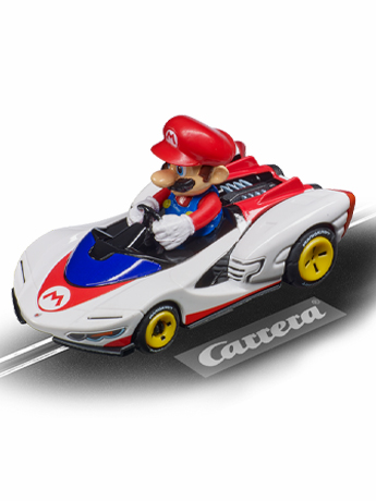 Mario Kart Carrera Go!!! Mario (P-Wing Ver.) 1/43 Scale Slot Car Gallery Image 2