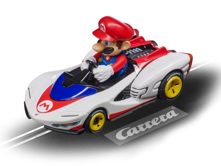 Mario Kart Carrera Go!!! Mario (P-Wing Ver.) 1/43 Scale Slot Car Gallery Image 1