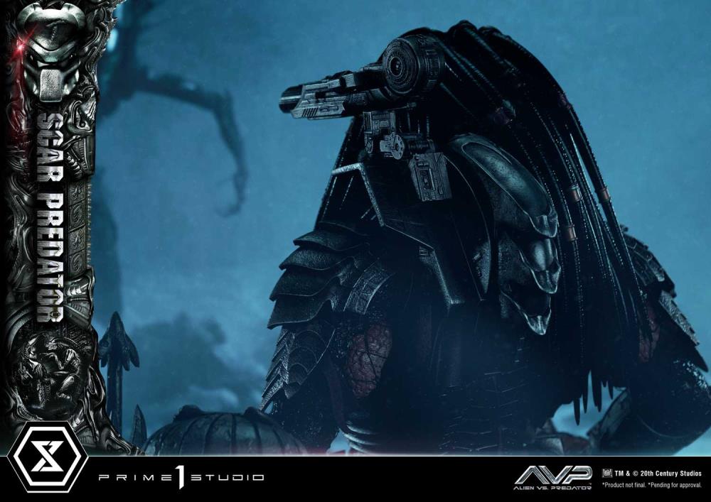 Alien vs. Predator Museum Masterline Scar Predator 1/3 Scale Statue Gallery Image 44