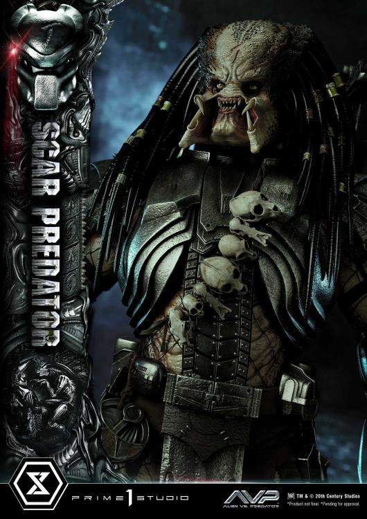Alien vs. Predator Museum Masterline Scar Predator 1/3 Scale Statue Gallery Image 32