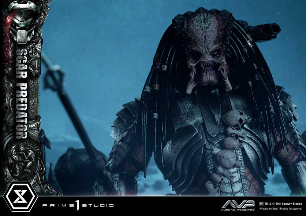Alien vs. Predator Museum Masterline Scar Predator 1/3 Scale Statue Gallery Image 42