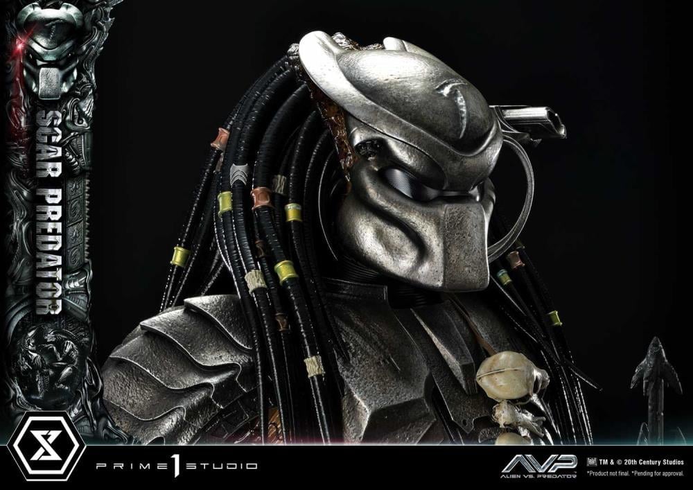 Alien vs. Predator Museum Masterline Scar Predator 1/3 Scale Statue Gallery Image 13