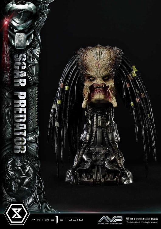Alien vs. Predator Museum Masterline Scar Predator 1/3 Scale Statue Gallery Image 26