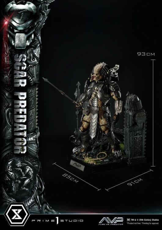 Alien vs. Predator Museum Masterline Scar Predator 1/3 Scale Statue Gallery Image 31
