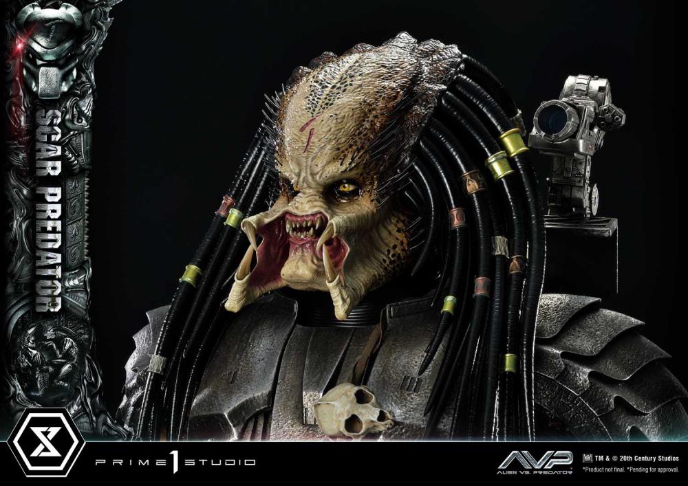 Alien vs. Predator Museum Masterline Scar Predator 1/3 Scale Statue Gallery Image 16