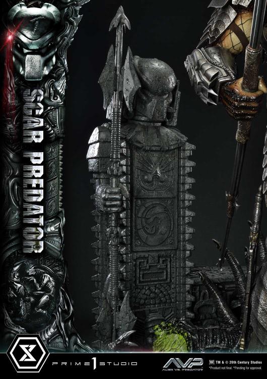 Alien vs. Predator Museum Masterline Scar Predator 1/3 Scale Statue Gallery Image 21