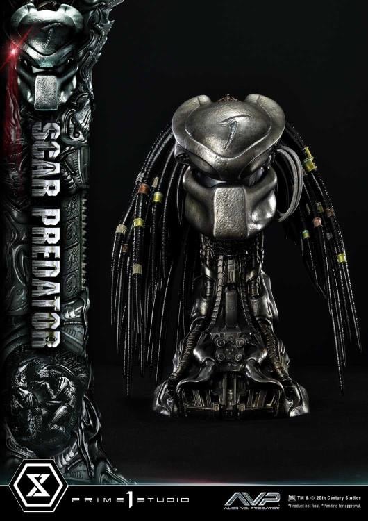 Alien vs. Predator Museum Masterline Scar Predator 1/3 Scale Statue Gallery Image 25