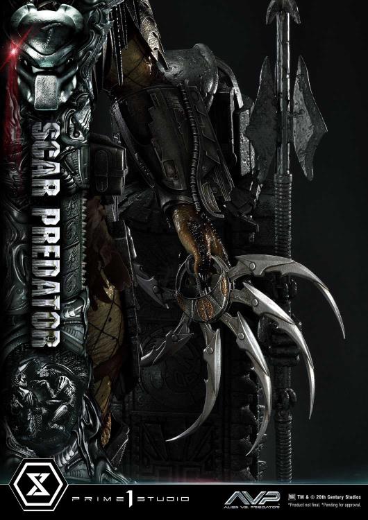 Alien vs. Predator Museum Masterline Scar Predator 1/3 Scale Statue Gallery Image 19