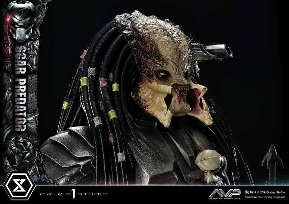 Alien vs. Predator Museum Masterline Scar Predator 1/3 Scale Statue Gallery Image 15