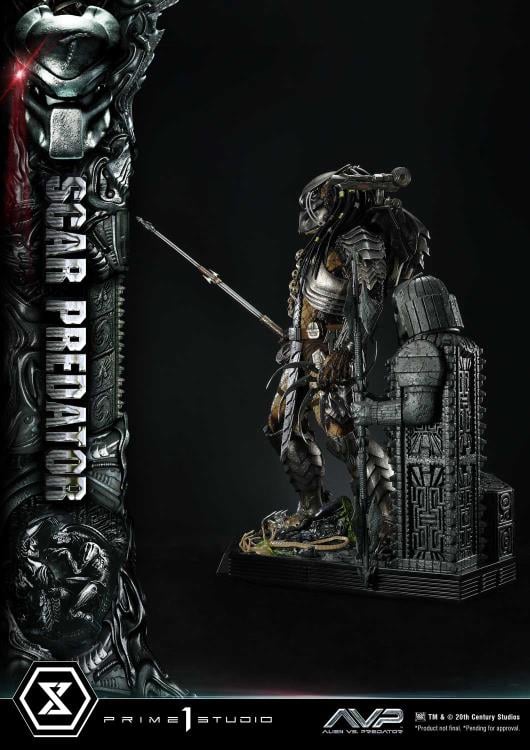 Alien vs. Predator Museum Masterline Scar Predator (Deluxe Ver.) 1/3 Scale Statue Gallery Image 13