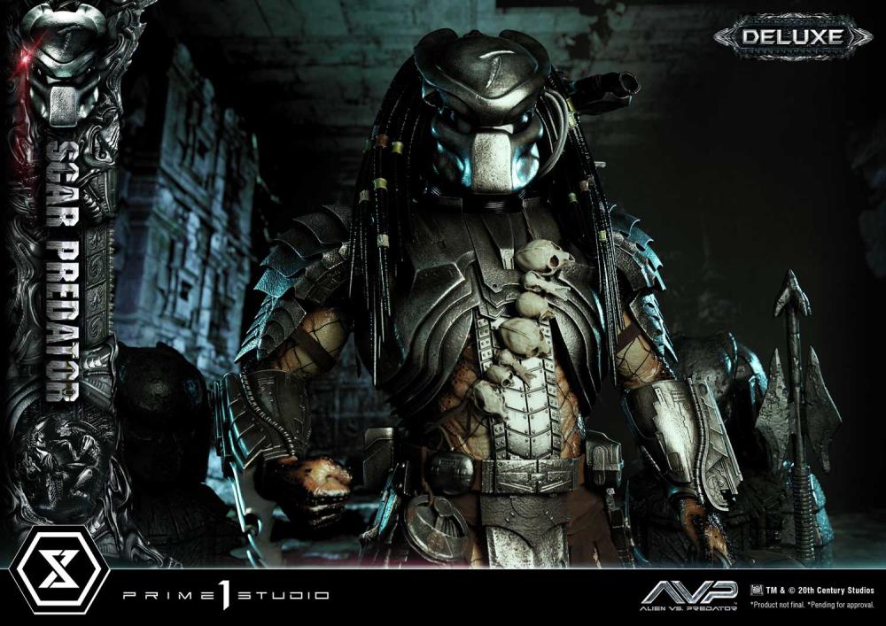 Alien vs. Predator Museum Masterline Scar Predator (Deluxe Ver.) 1/3 Scale Statue Gallery Image 61