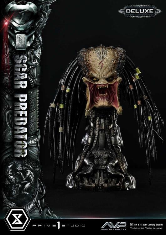 Alien vs. Predator Museum Masterline Scar Predator (Deluxe Ver.) 1/3 Scale Statue Gallery Image 22