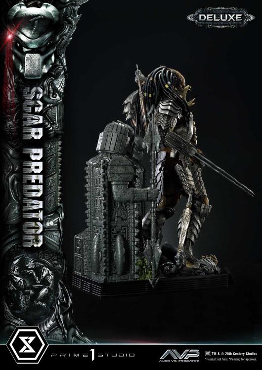 Alien vs. Predator Museum Masterline Scar Predator (Deluxe Ver.) 1/3 Scale Statue Gallery Image 7