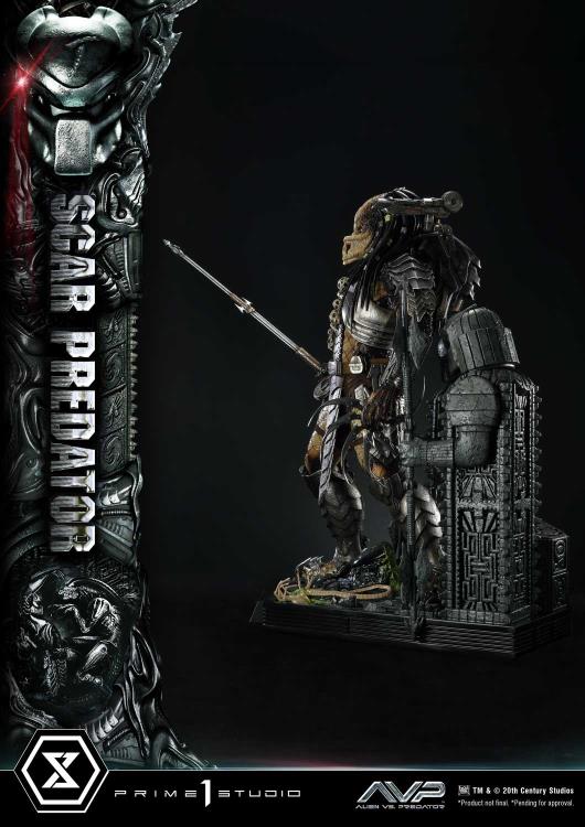 Alien vs. Predator Museum Masterline Scar Predator (Deluxe Ver.) 1/3 Scale Statue Gallery Image 17