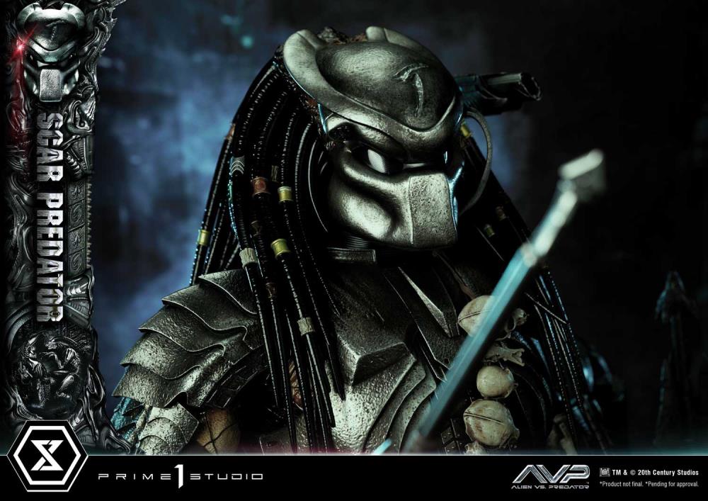 Alien vs. Predator Museum Masterline Scar Predator (Deluxe Ver.) 1/3 Scale Statue Gallery Image 116