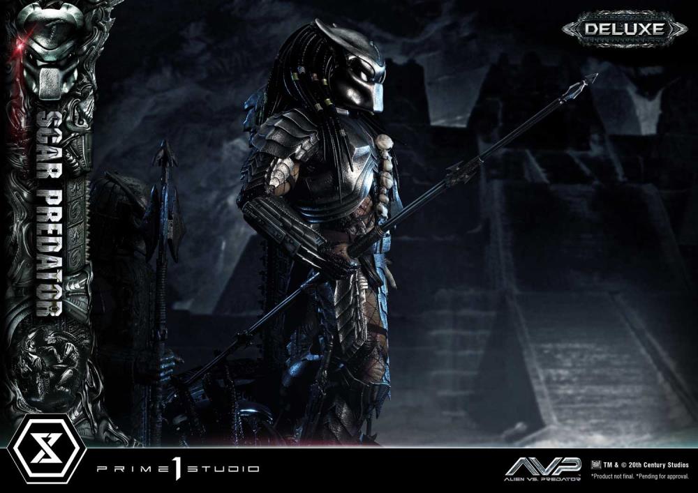 Alien vs. Predator Museum Masterline Scar Predator (Deluxe Ver.) 1/3 Scale Statue Gallery Image 120